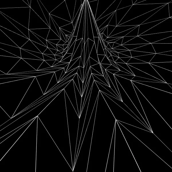Wireframe supershape, first variation